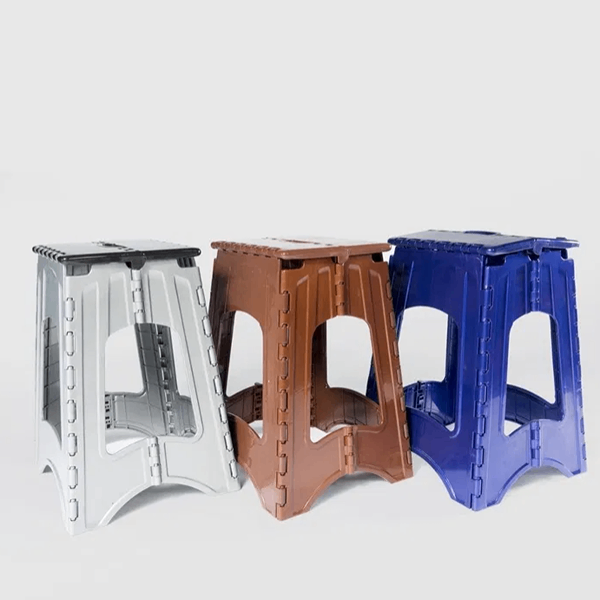 Taburet pliabil din plastic foarte rezistent 27x23x44cm