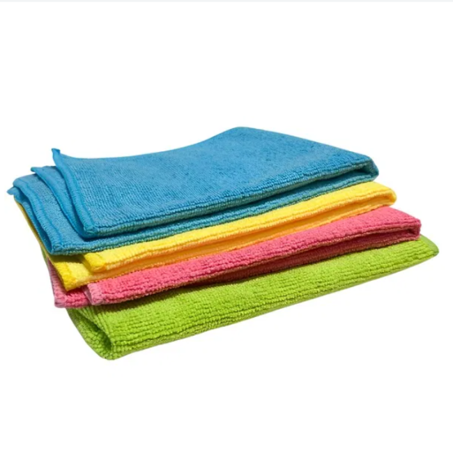 Set 4 lavete microfibra 30x 30 cm