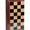 Joc 3 in 1 de sah, table si dame 40 cm DAR, Maro/Bej, 40 x 40 x 2 cm