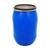 Butoi 220 L cu cerc metalic din plastic alimentar