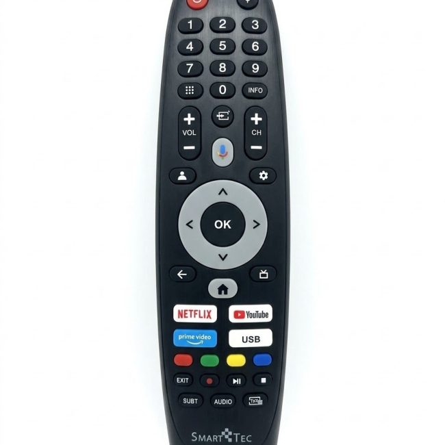Telecomandă Originală Smart TV (LED / Android TV) Smart Tech, LE-32Z1TS, 32HG01V, 40FG01V, 43UA10V3, etc