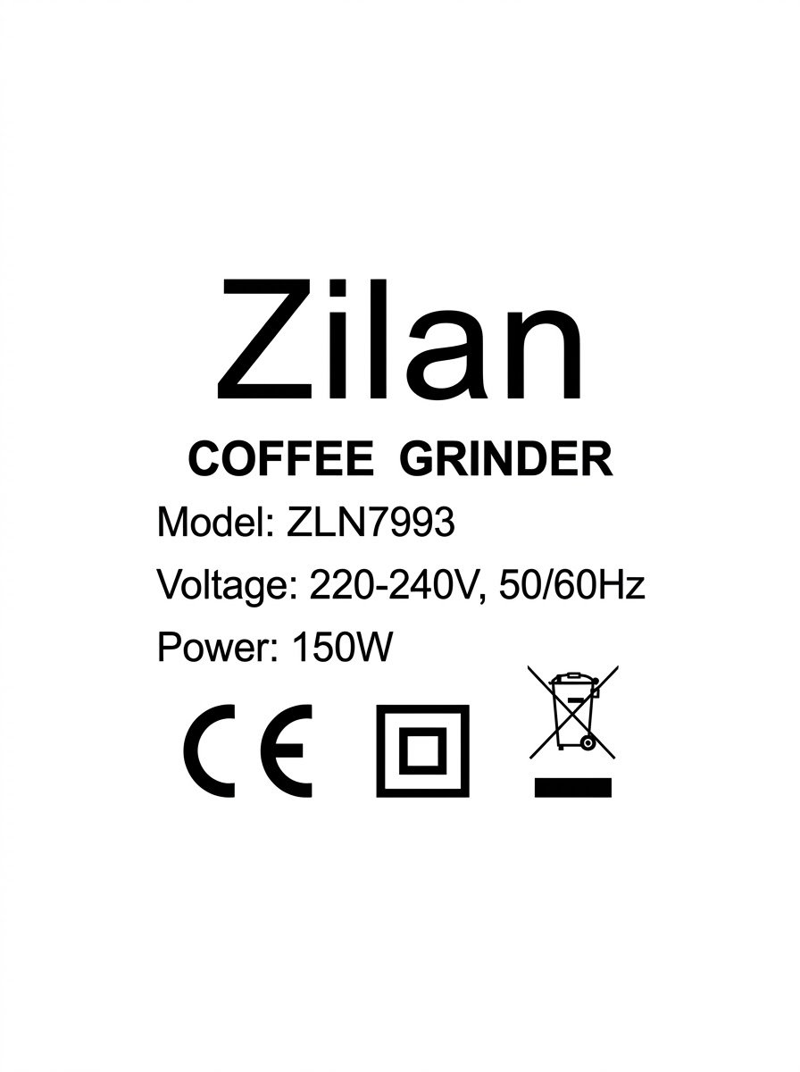 Râșniță electrică de cafea, zahar, fructe si legume tari Zilan, modelul ZLN7993- 150W și o capacitate de măcinare de 50 gr. - Image 2