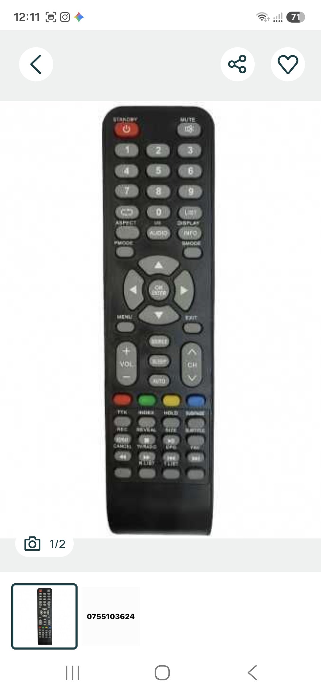 Telecomanda T32-Dled pt Tv Orion