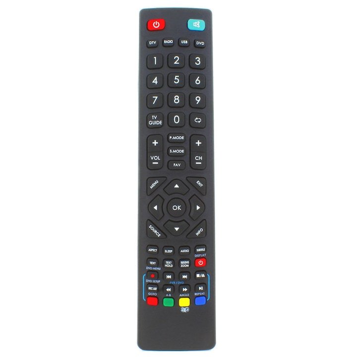 Telecomanda LED/LCD TV 3D Technika/Blaupunkt/SHARP/E-Motion, detalii in Enunț