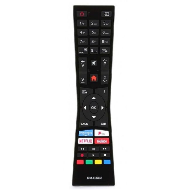 Telecomanda pentru LED JVC cu NETFLIX 4K