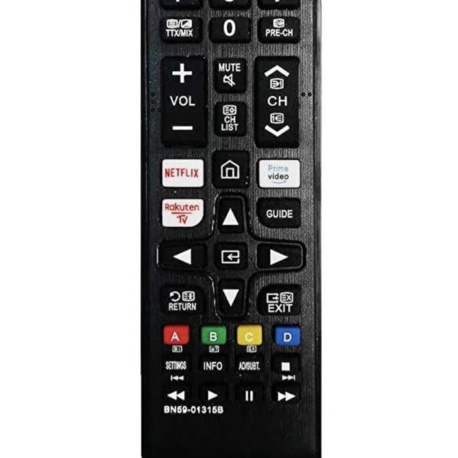 Telecomanda TV, Compatibila Smart, BN59-01315B, NETFLIX, prime video, RaKuten TV