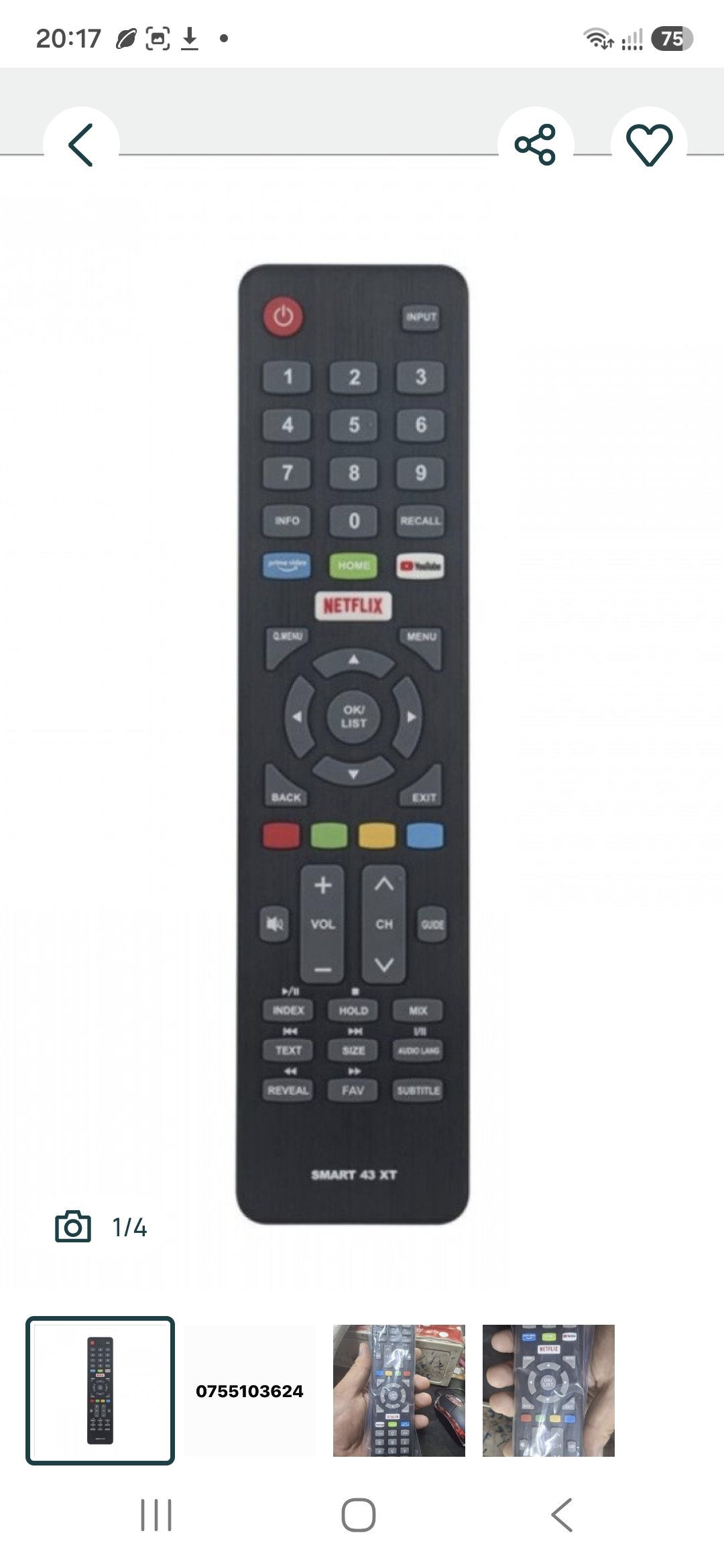 Telecomanda Led- Lcd Nei Smart 32XT, este compatibilă cu televizoare marca Akai, Dyon, Nei, Vortex. Telecomanda nu necesită programare fiind gata de a fi folosită.