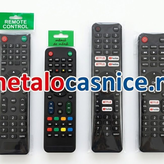 Telecomanda LCD Vortex Netflix,Youtube V32TD1200S, gama completă  Funcționează fara programare