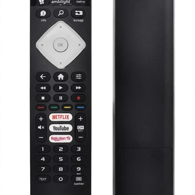 Telecomanda RM-L1660 Pentru Phillips Lcd, Led si Smart Tv Gata de Utilizare