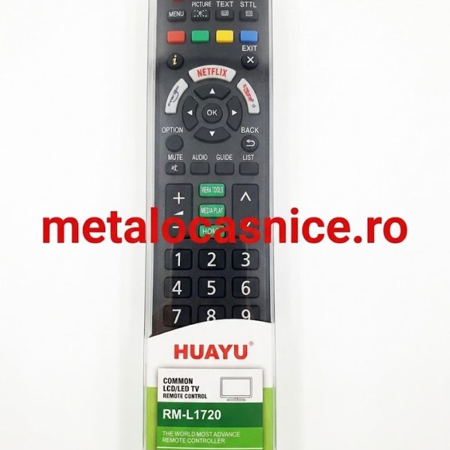 Telecomanda pentru TV LCD, RM-L1720, Compatibil cu Panasonic.